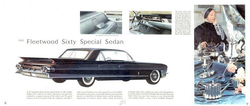 1961 Cadillac Brochure Page 3
